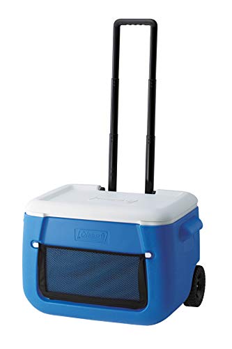 Coleman Passive Kühlbox 50 QT Poly-lite Wheeled Mesh, Thermobox 47 L Fassungsvermögen, Mobile Eisbox mit Rädern Coleman Passive Kühlbox 50 QT Poly-lite Wheeled Mesh, Thermobox 47 L Fassungsvermögen, Mobile Eisbox mit Rädern von Coleman