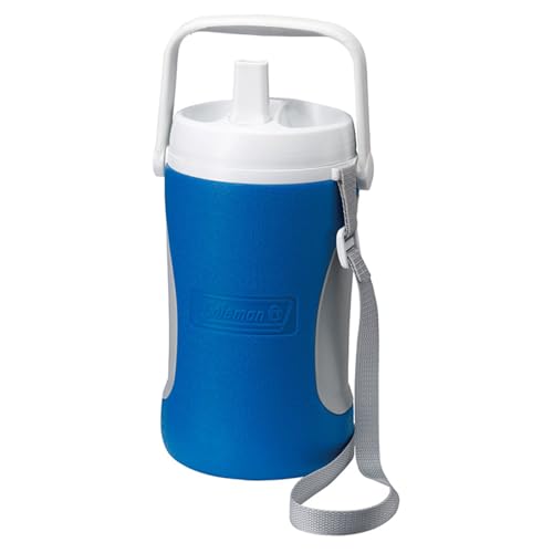 Coleman Performance Kühlflasche 1,8 L Kühlbox, 1,8 l, Thermoskanne, Wasserspender, Kühleimer für Getränke, blau, one Size von Coleman