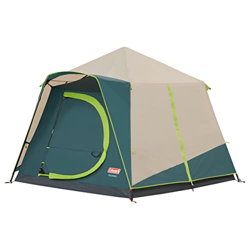 Coleman Polygon 5, großes 5-Personen-Zelt mit 360°-Sicht, 5-Mann-Familienzelt, stabile Stahlstangenkonstruktion, leicht aufzubauen, 100% wasserdichtes Campingzelt, braun, Einheitsgröße Coleman Polygon 5, großes 5-Personen-Zelt mit 360°-Sicht, 5-Mann-Familienzelt, stabile Stahlstangenkonstruktion, leicht aufzubauen, 100% wasserdichtes Campingzelt, braun, Einheitsgröße von Coleman