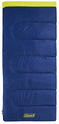 Coleman Schlafsack Heaton Peak 220, XXL Deckenschlafsack Camping, extralanger leichter Sommerschlafsack, Outdoor und Indoor nutzbar, Komforttemperatur +8° C, 220 x 100 cm von Coleman