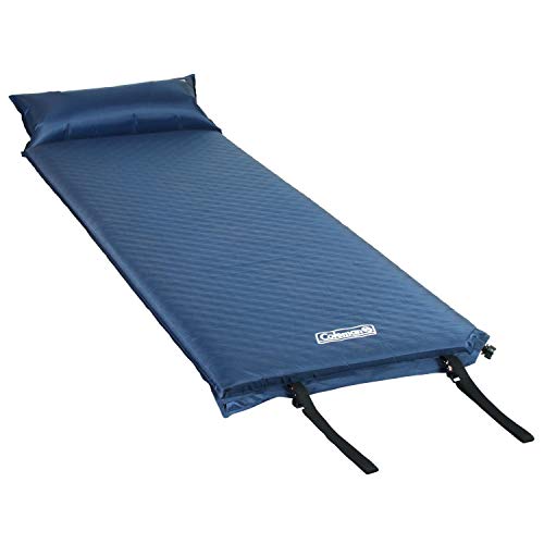 Coleman Selbstaufblasende Campingunterlage mit Kissen, Blau Coleman Selbstaufblasende Campingunterlage mit Kissen, Blau von Coleman