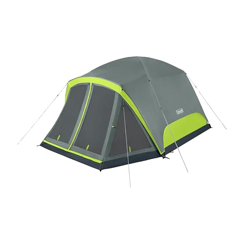 Coleman Skydome Zelt mit Bildschirmraum & 5-minütiger Einrichtung, wetterfestes 4/6/8-Personen-Zelt mit abgeschirmter Veranda, inklusive Regenschutz & Tragetasche, aus PFAS-freien Materialien Coleman Skydome Zelt mit Bildschirmraum & 5-minütiger Einrichtung, wetterfestes 4/6/8-Personen-Zelt mit abgeschirmter Veranda, inklusive Regenschutz & Tragetasche, aus PFAS-freien Materialien von Coleman