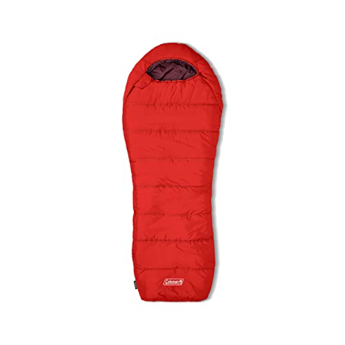Coleman Unisex-Erwachsene 2158201 Schlafsack, rot, 40° Coleman Unisex-Erwachsene 2158201 Schlafsack, rot, 40° von Coleman