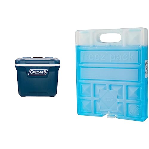 Coleman Xtreme Kühlbox große Eisbox mit 47 Liter Fassungsvermögen & Campingaz Kühlelement - Freeze Pack M20, 17 x 3 x 20 cm von Coleman