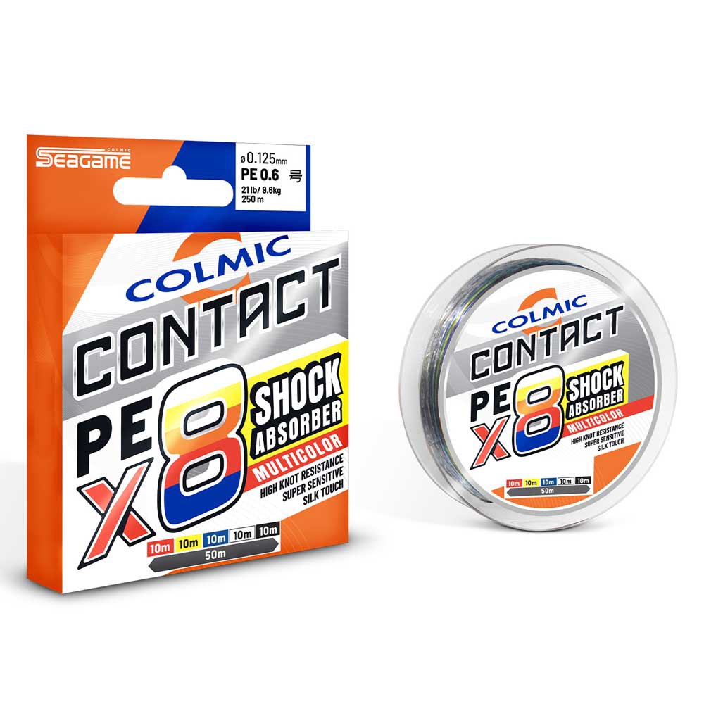 Colmic Contact X8 Braided Line 600 M Durchsichtig 0.350 mm Colmic Contact X8 Braided Line 600 M Durchsichtig 0.350 mm von Colmic