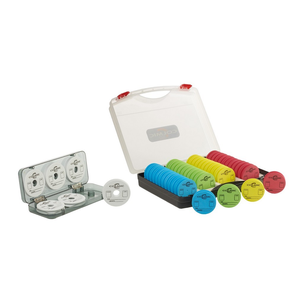 Colmic Eva Box Fishing Winder 24 Pieces Durchsichtig 65 mm Colmic Eva Box Fishing Winder 24 Pieces Durchsichtig 65 mm von Colmic