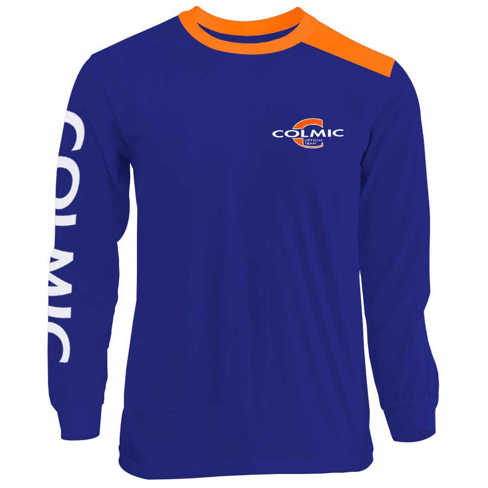 Colmic Logo Long Sleeve T-shirt Blau S Mann Colmic Logo Long Sleeve T-shirt Blau S Mann von Colmic
