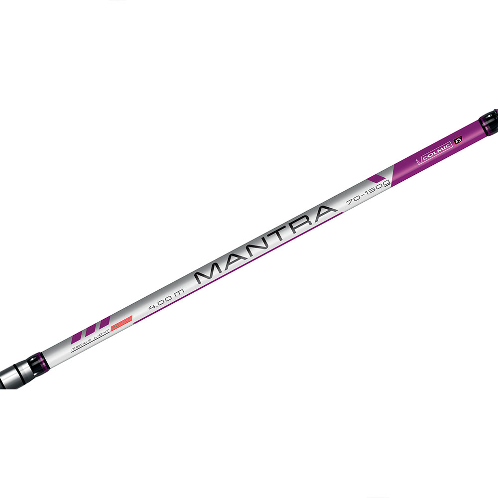 Colmic Mantra Telescopic Surfcasting Rod Silber 4.00 m / 70-150 g Colmic Mantra Telescopic Surfcasting Rod Silber 4.00 m / 70-150 g von Colmic