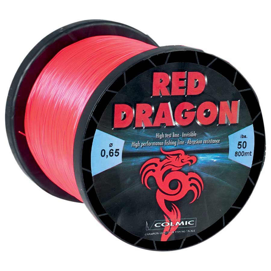 Colmic Red Dragon Monofilament 800 M Rot 0.880 mm von Colmic