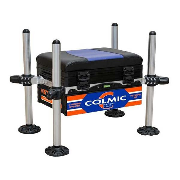 Colmic Veteran 150 Seat Box Silber 64 x 42 x 50 cm Colmic Veteran 150 Seat Box Silber 64 x 42 x 50 cm von Colmic