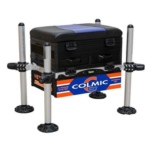 Colmic Veteran 300 Seat Box Durchsichtig 64 x 42 x 50 cm von Colmic