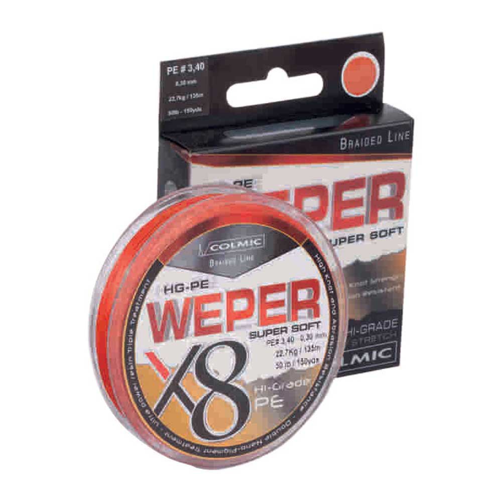 Colmic Weper X8 Braided Line 274 M Durchsichtig 0.250 mm Colmic Weper X8 Braided Line 274 M Durchsichtig 0.250 mm von Colmic