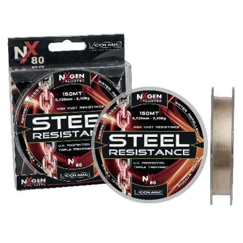 Nylon Colmic Steel resistance 150m - 150m, 0.22, 7.4kg Nylon Colmic Steel resistance 150m - 150m, 0.22, 7.4kg von Colmic