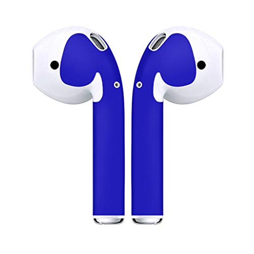 Aufkleber kompatibel mit Apple AirPods, Colorful Sticker für Apple Kopfhörer Airpod Skins Protective Wraps Dekoration Schutz Abdeckung ür Apple AirPods (Blau) von Colorful Elektronik