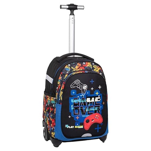 Colorino F107657, Schulrucksack mit Rollen CP JACK GAME, Multicolor Colorino F107657, Schulrucksack mit Rollen CP JACK GAME, Multicolor von Colorino