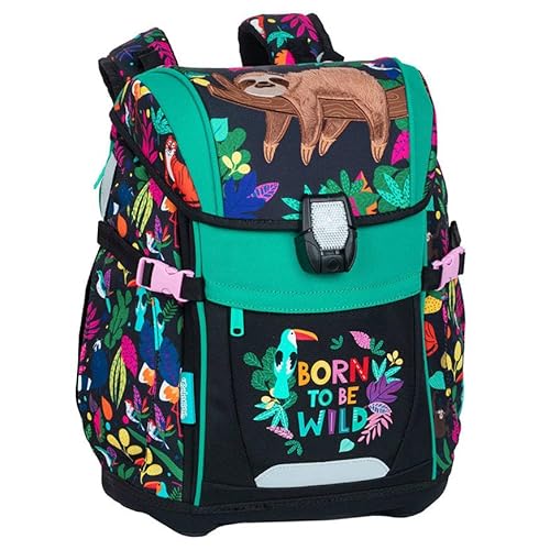 Colorino F111653, Schulrucksack CP FERBIEE WILDKID, Multicolor, 41 x 31,5 x 15 cm von Colorino