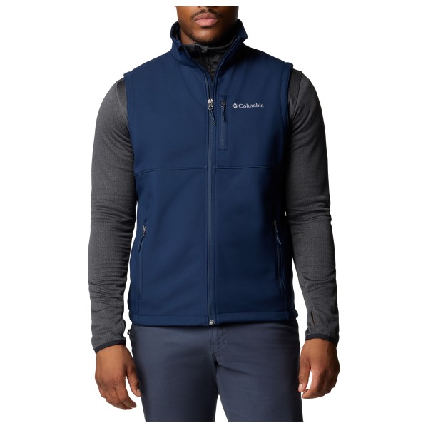 Columbia - Ascender II Softshell Vest - Softshellweste Gr S blau von Columbia