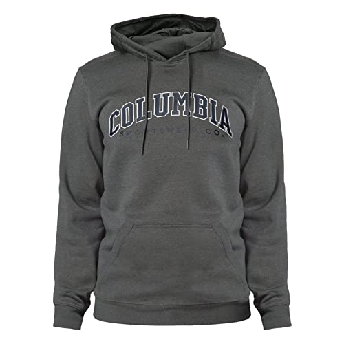 Columbia Basic Logo Kapuzenpullover City Grey Heather, CSC Varsity Arch 2 L von Columbia