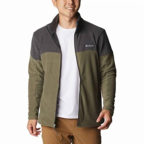 Columbia Basin Trail™ III Pullover Stone Green, Shark M von Columbia