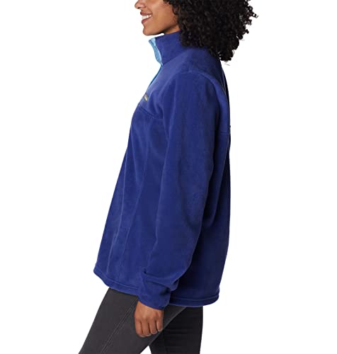 Columbia Benton Springs 1/2 Snap Pullover, Fleece Pullover für Damen, Dark Sapphire/Vista Blue, Größe S Columbia Benton Springs 1/2 Snap Pullover, Fleece Pullover für Damen, Dark Sapphire/Vista Blue, Größe S von Columbia