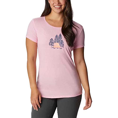 Columbia Daisy Days T-Shirt Wild Rose Hthr, Best Site Graphic XS von Columbia