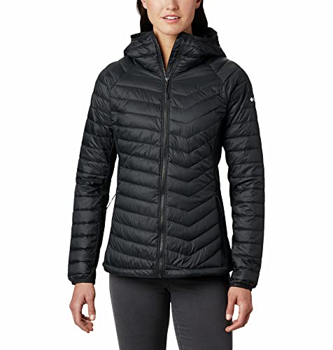 Columbia Damen Polwder pass Steppjacke mit Kapuze, Black 010, L EU von Columbia