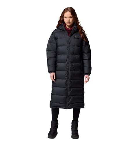 Columbia Damen Pike Lake 3 Long Jacket Hooded Puffer Jacket Black XS Columbia Damen Pike Lake 3 Long Jacket Hooded Puffer Jacket Black XS von Columbia