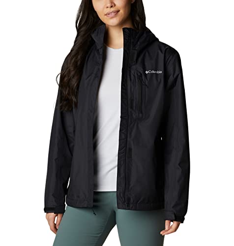 Columbia Damen, Wasserdicht Regenjacke, Black (Latest Collection), L Columbia Damen, Wasserdicht Regenjacke, Black (Latest Collection), L von Columbia