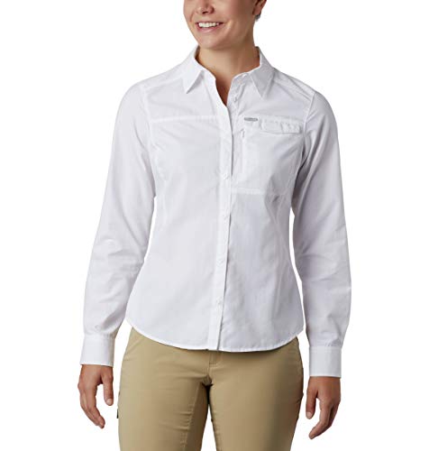 Columbia Damen Standard Silver Ridge 2.0 Langarmshirt, Weiß, Größe M Columbia Damen Standard Silver Ridge 2.0 Langarmshirt, Weiß, Größe M von Columbia