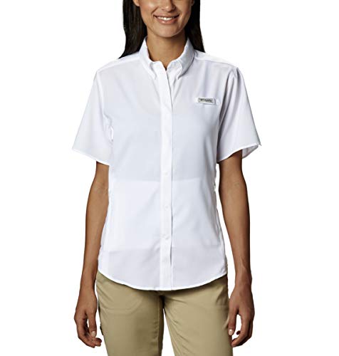Columbia Damen Standard Tamiami II Kurzarm-Shirt, Weiß, X-Large von Columbia