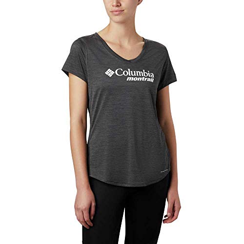 Columbia Damen Trinity Trail II Graphic T-Shirt, Black, Race Day, S Columbia Damen Trinity Trail II Graphic T-Shirt, Black, Race Day, S von Columbia