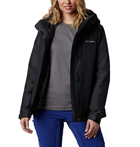 Columbia Damen Whirlibird IV Interchange Jacke, Schwarz Crossdye, 1X Plus Columbia Damen Whirlibird IV Interchange Jacke, Schwarz Crossdye, 1X Plus von Columbia