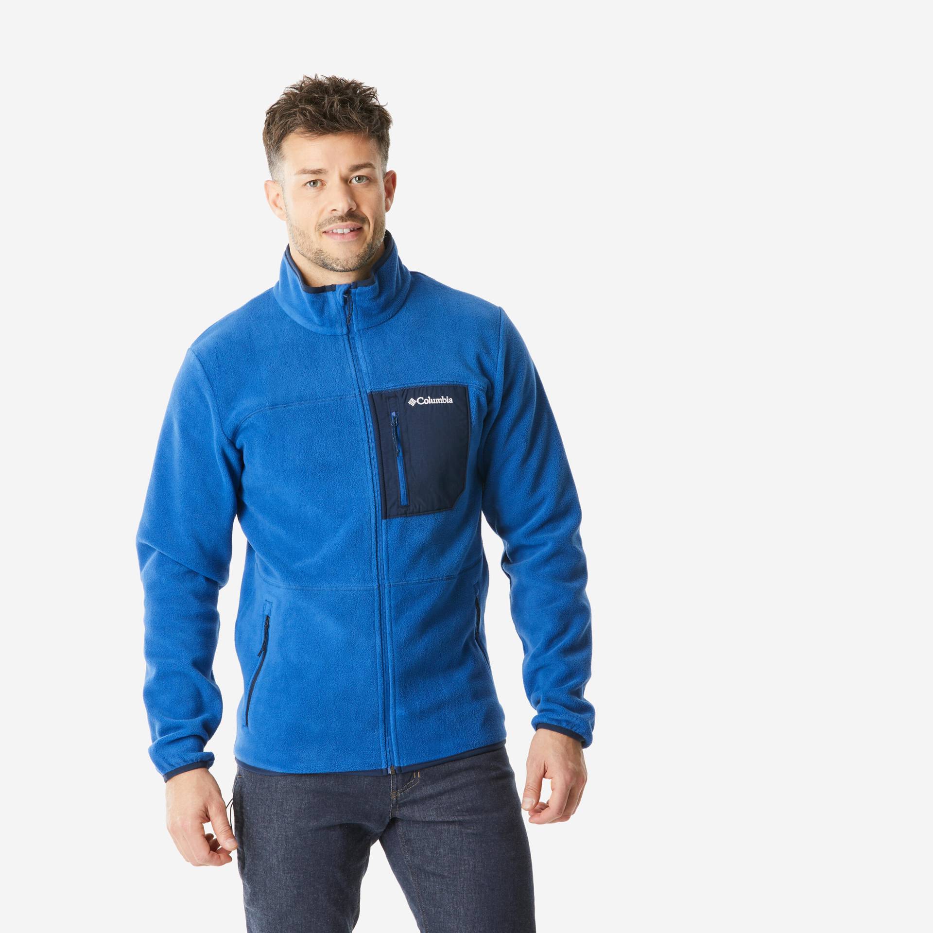 Columbia Fleecejacke Herren Wandern - Riverplace blau von Columbia