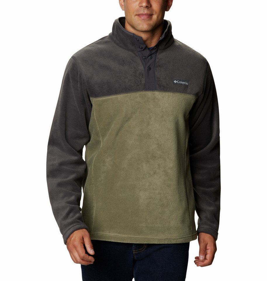 Columbia Funktionsjacke Steens Mountain Half Snap Stone Green, Collegiate Navy M von Columbia