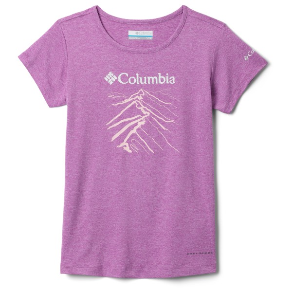 Columbia - Girl's Tech Trail S/S Graphic Shirt - Funktionsshirt Gr L lila Columbia - Girl's Tech Trail S/S Graphic Shirt - Funktionsshirt Gr L lila von Columbia