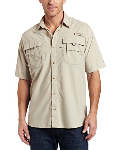 Columbia Herren Bahama II Kurzarm-Shirt, groß, Fossil, 3X von Columbia