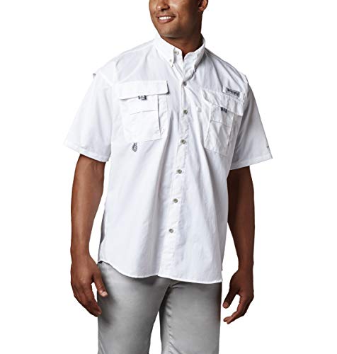 Columbia Herren Bahama II UPF 30 Kurzarm PFG Angelshirt, Weiß, 2X Columbia Herren Bahama II UPF 30 Kurzarm PFG Angelshirt, Weiß, 2X von Columbia