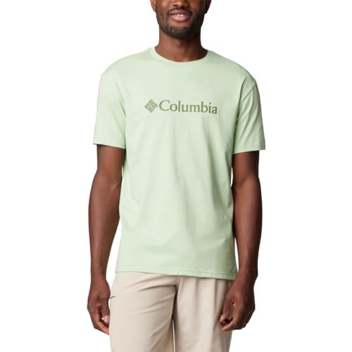 Columbia Herren T-Shirt, Kurzärmelig, Logo von Columbia