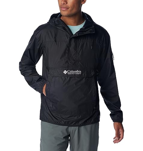 Columbia Herren Challenger Waterproof Leichte Windbreaker Jacke, Schwarz, S EU von Columbia