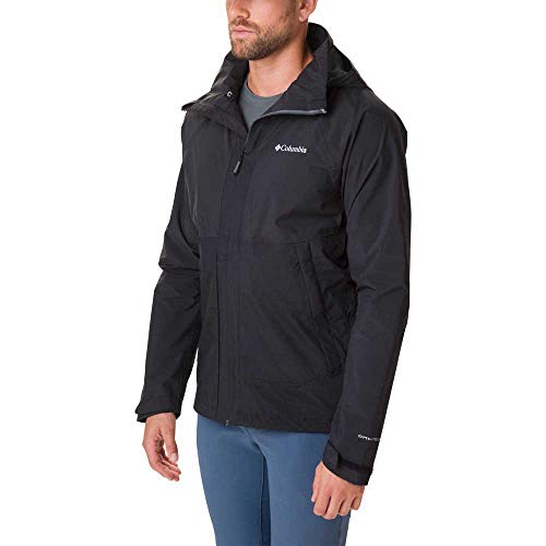 Columbia Herren Wasserdichte Jacke Evolution Valley, Black, S, 1773843 von Columbia