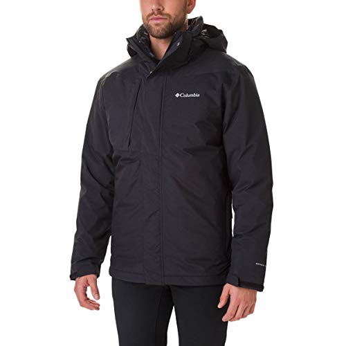 Columbia Herren Jacke Mit Entnehmbaren Innenfutter Tolt Track, Black, XL, 1864692 Columbia Herren Jacke Mit Entnehmbaren Innenfutter Tolt Track, Black, XL, 1864692 von Columbia