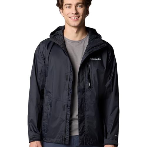 Columbia Herren Pouring Adventure Jacket Wasserdichte Regenjacke, Schwarz, S EU Columbia Herren Pouring Adventure Jacket Wasserdichte Regenjacke, Schwarz, S EU von Columbia