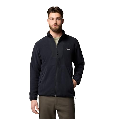 Columbia Herren Sequoia Grove Full Zip Fleece Full Zip Fleecejacke, Schwarz, L von Columbia