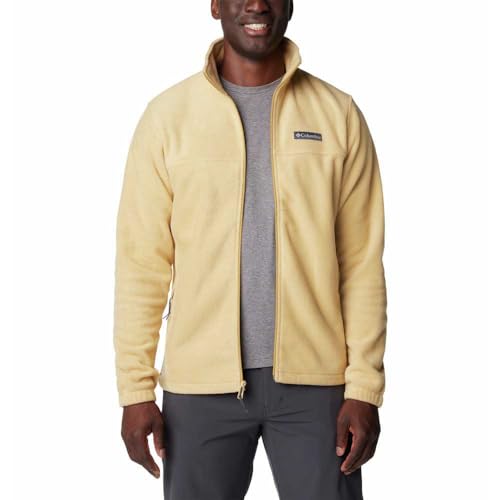 Columbia Herren Steens Mountain Full Zip 2.0 Fleecejacke mit durchgehendem Reißverschluss, Light Camel, von Columbia