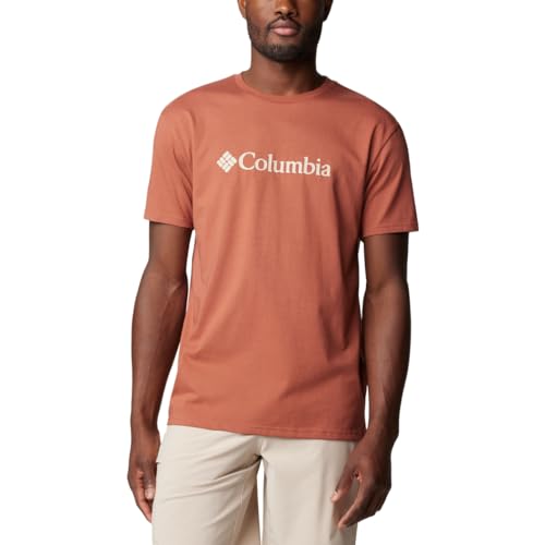Columbia Herren T-Shirt, Kurzärmelig, Logo von Columbia