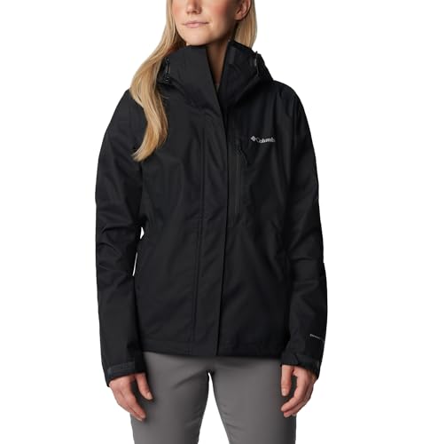 Columbia Hikebound Jacket Wasserdicht Regenjacke für Damen, Schwarz von Columbia