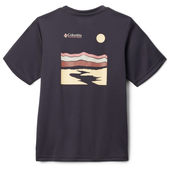 Columbia - Kid's Fork Stream Graphic Shirt S/S - T-Shirt Gr XS grau von Columbia