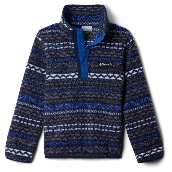 Columbia - Kid's Helvetia II Printed Half Snap Fleece - Fleecepullover Gr 10-12 Years blau von Columbia