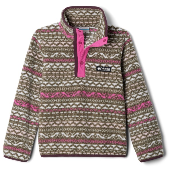 Columbia - Kid's Helvetia II Printed Half Snap Fleece - Fleecepullover Gr 14-16 Years braun von Columbia