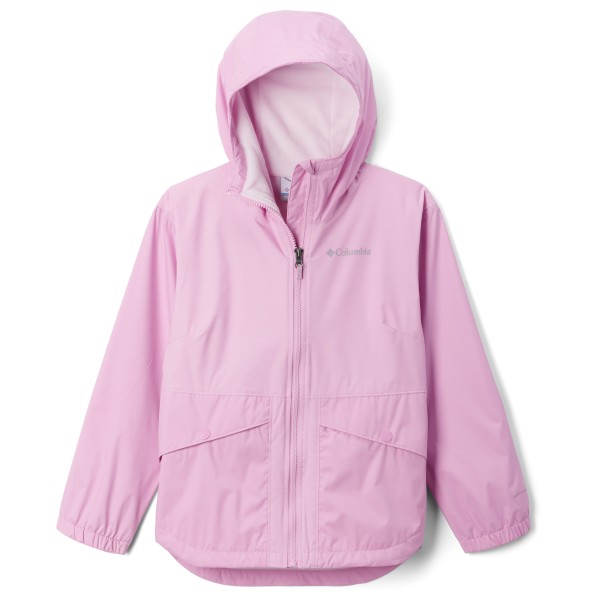 Columbia - Kid's Rainy Trails Fleece Lined Jacket Elastic - Regenjacke Gr L rosa von Columbia